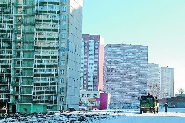 Жилые дома в городах