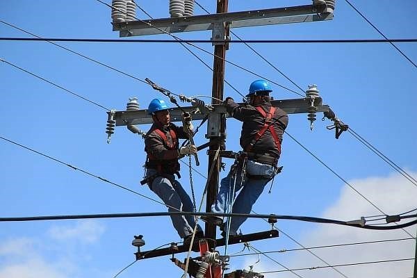 Выбор и разметка территории для установки опор электрической сети